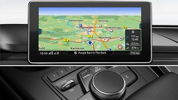Навігаційна система MMI® Navigation plus з функцією MMI touch