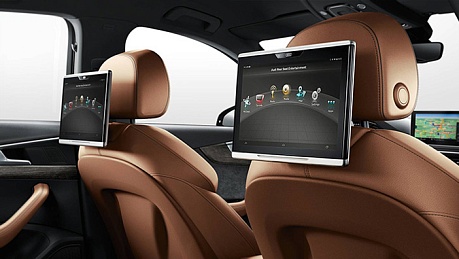 Розважальна система для задніх пасажирів